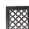 Black Traditional Ornamental Wood Wall Decor, 72" x 20"